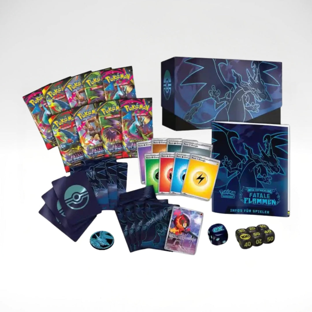 Pokemon Fatale Flammen Top Trainer Box (DE)
