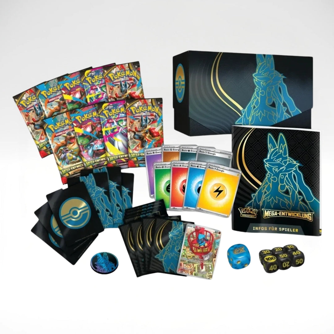 Pokemon Mega-Entwicklung: Mega Lucario Top-Trainer-Box (DE)
