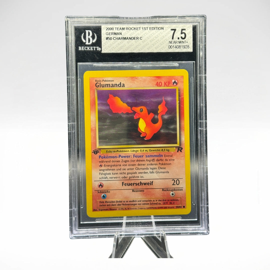 Pokemon Glumanda – TR 50 (1. Edition) (DE)