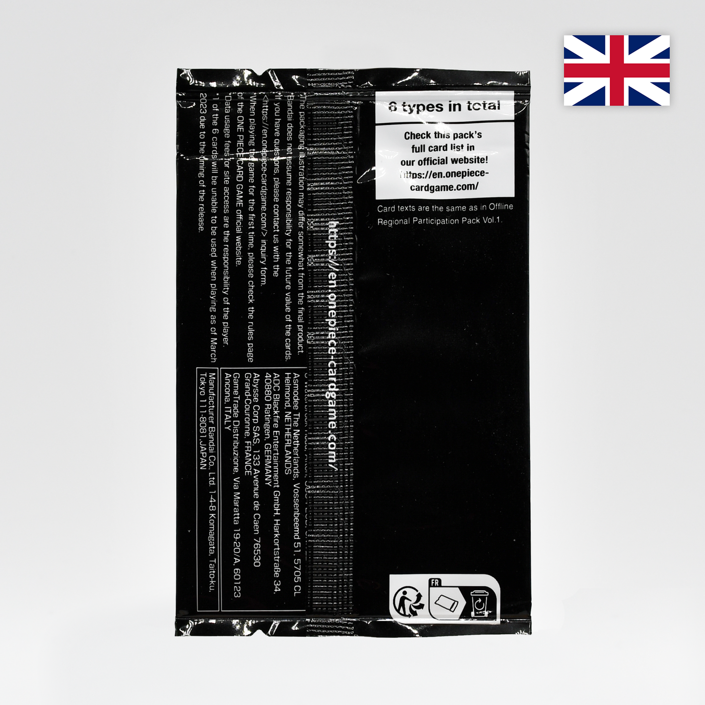 One Piece Card Game - Online Regionals Booster Pack Vol. 1 (Englisch)