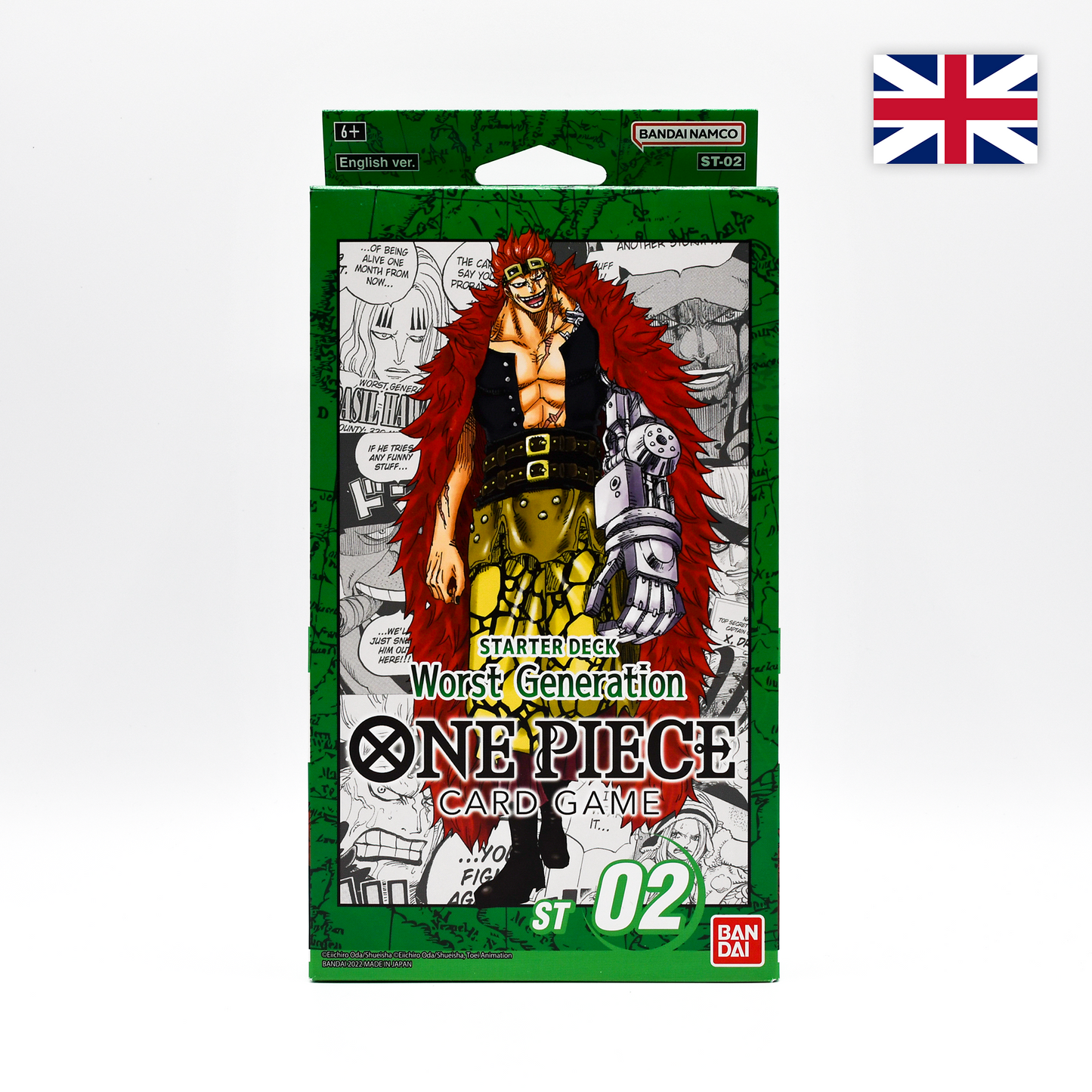 One Piece Card Game - Starter Deck - Worst Generation ST-02 (Englisch)