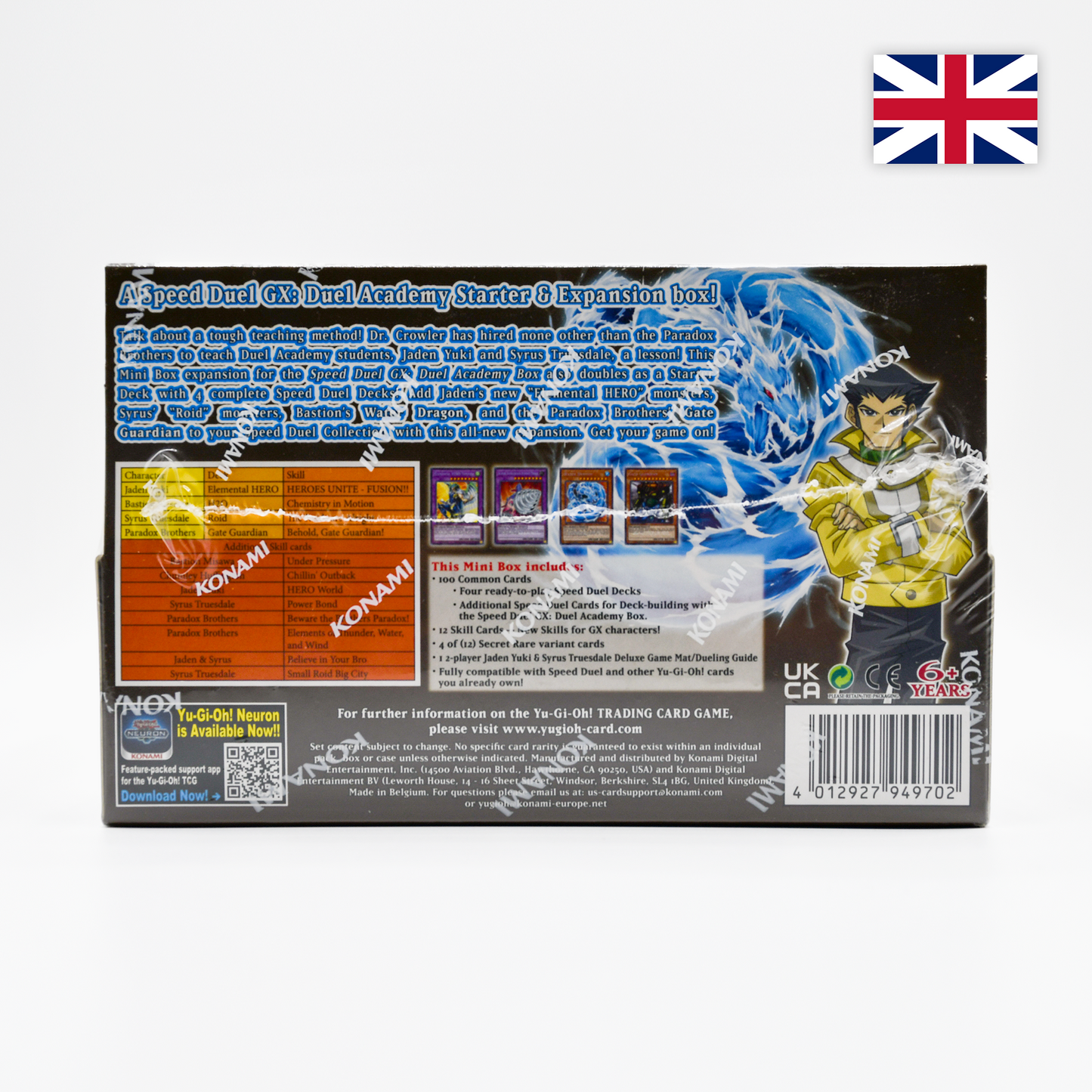 Yu-Gi-Oh! Speed Duel GX: Midterm Paradox Mini Box 1. Edition (Einzelbox) (Englisch)