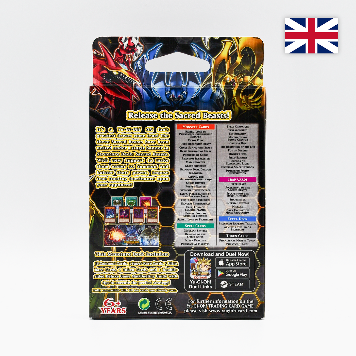 Yu-Gi-Oh! Structure Deck Sacred Beasts (Englisch)