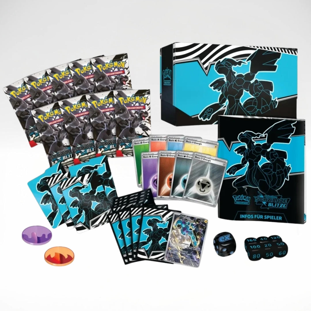 Pokemon Schwarze Blitze Top-Trainer-Box (DE)