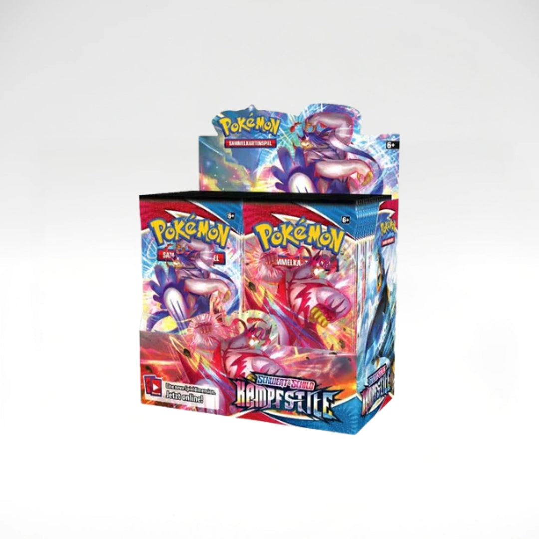 Pokemon - Schwert & Schild Kampstile Display (DE)