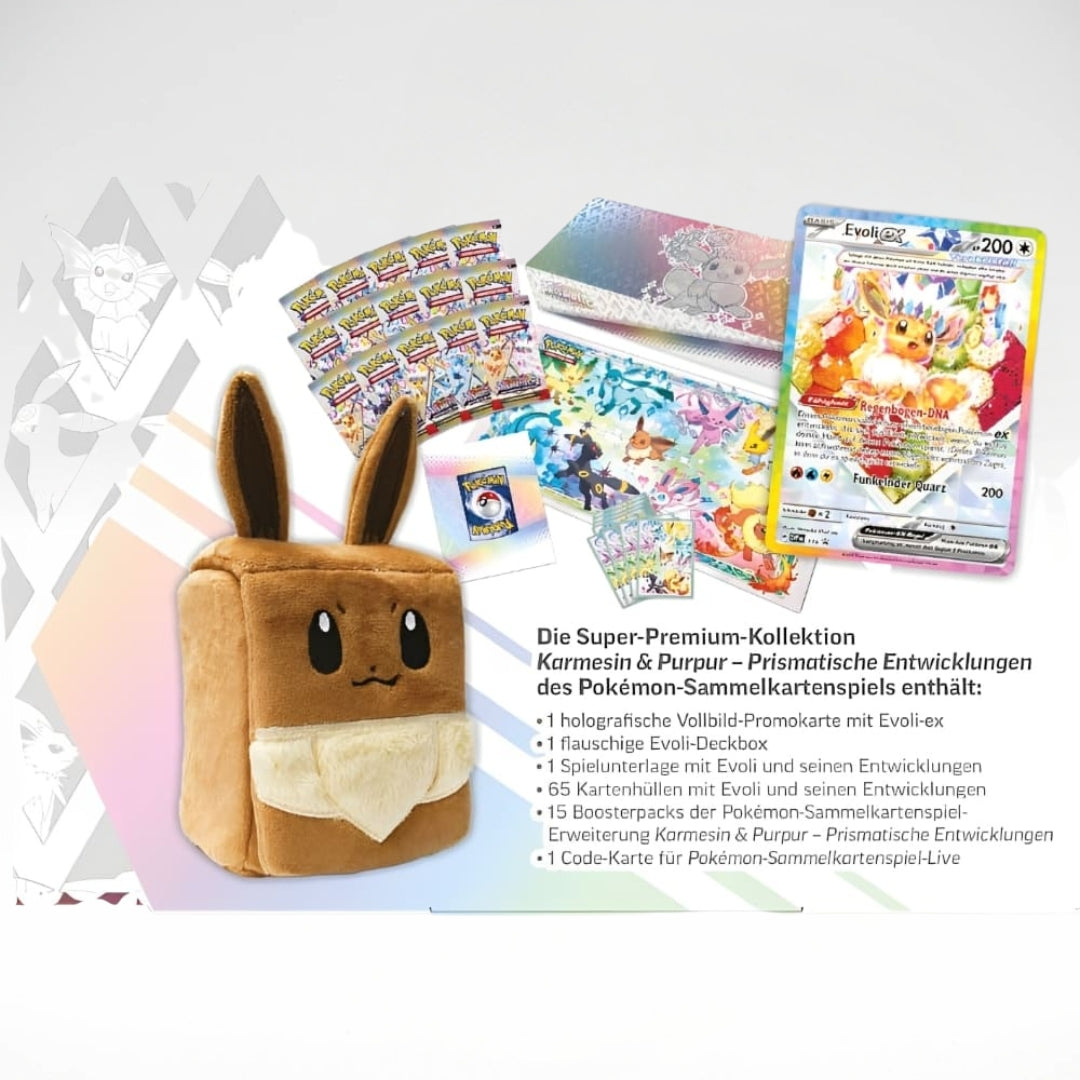 Pokemon Prismatische Entwicklungen Super-Premium Kollektion (DE)