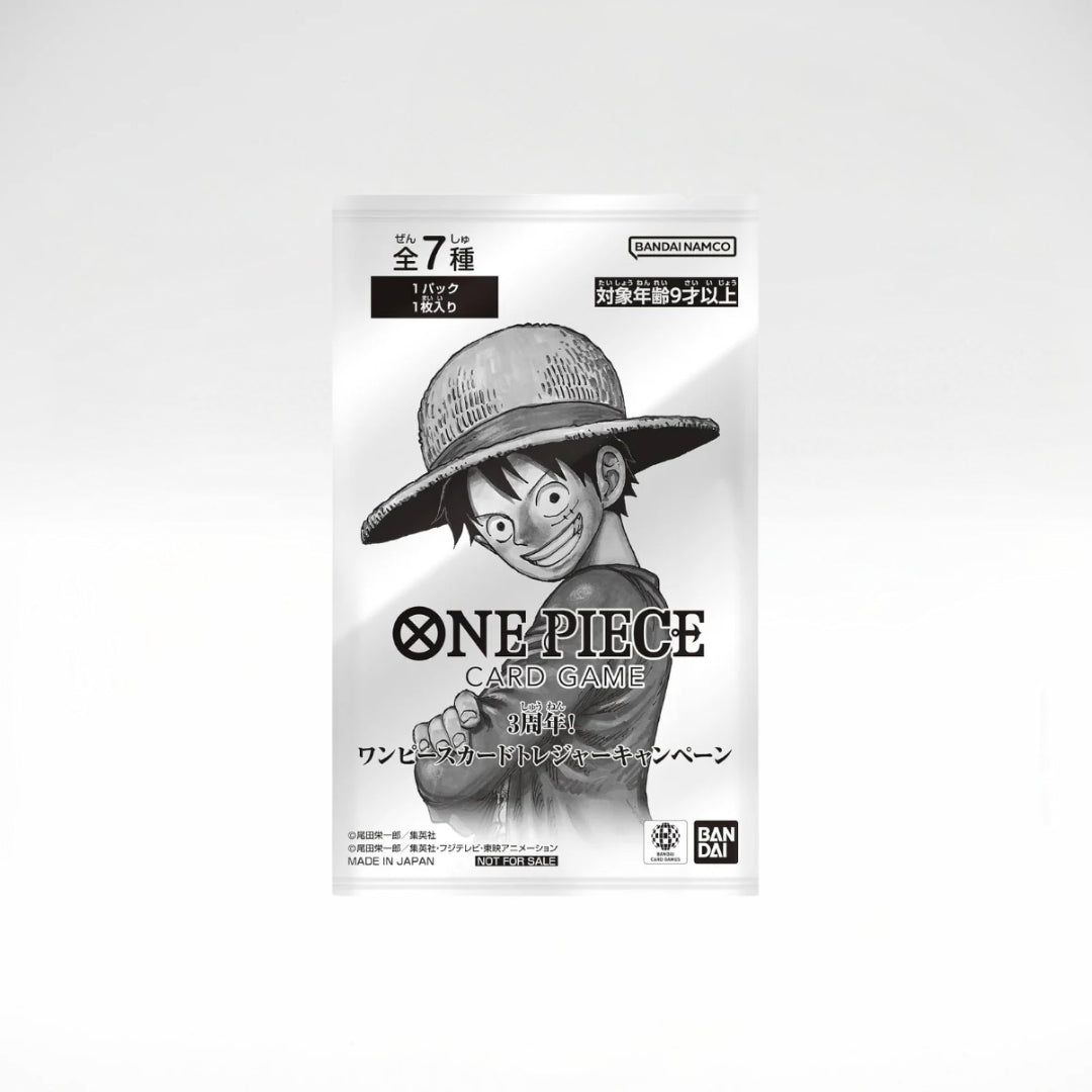 One Piece Card Game - 3rd Anniversary Treasure Campaign Promo Pack (JP)