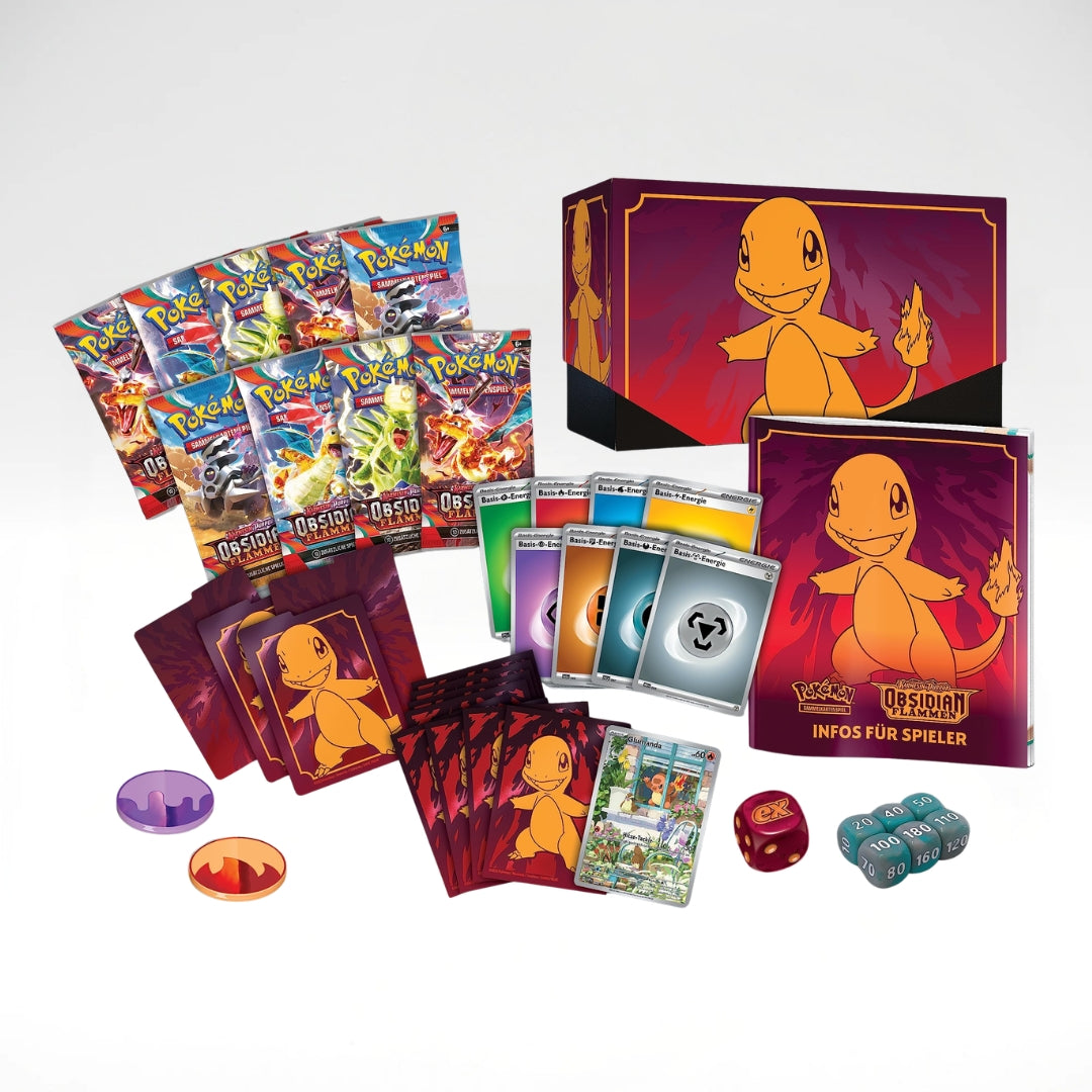 Pokemon Obsidianflammen Top-Trainer-Box (DE)
