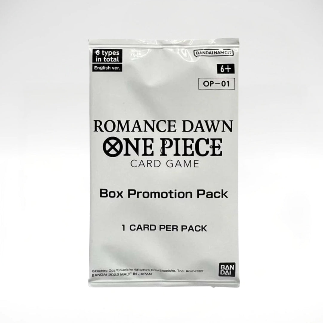 One Piece OP 01 - Romance Dawn Box Promotion Booster (Englisch)