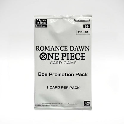 One Piece OP 01 - Romance Dawn Box Promotion Booster (Englisch)