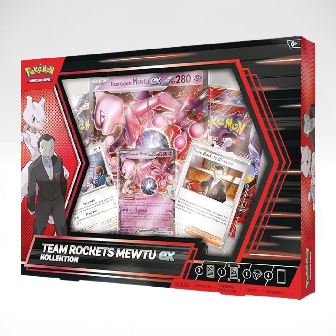 Pokemon Team Rockets Mewtu ex Kollektion (DE)