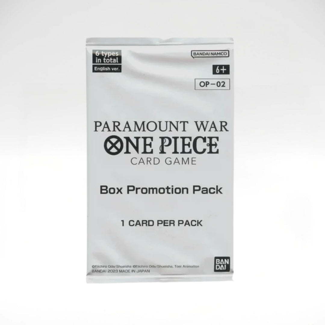 One Piece OP 02 - Paramount War Box Promotion Booster (Englisch)