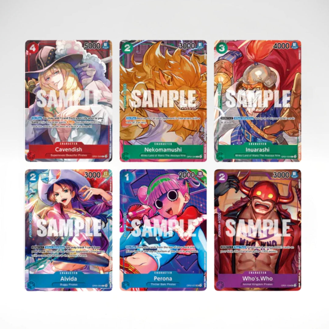 One Piece OP 01 - Romance Dawn Box Promotion Booster (Englisch)