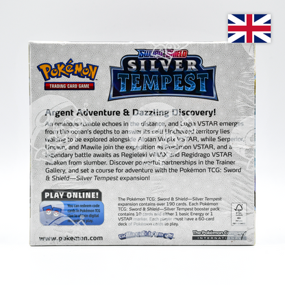Pokemon Silver Tempest Display (Englisch)