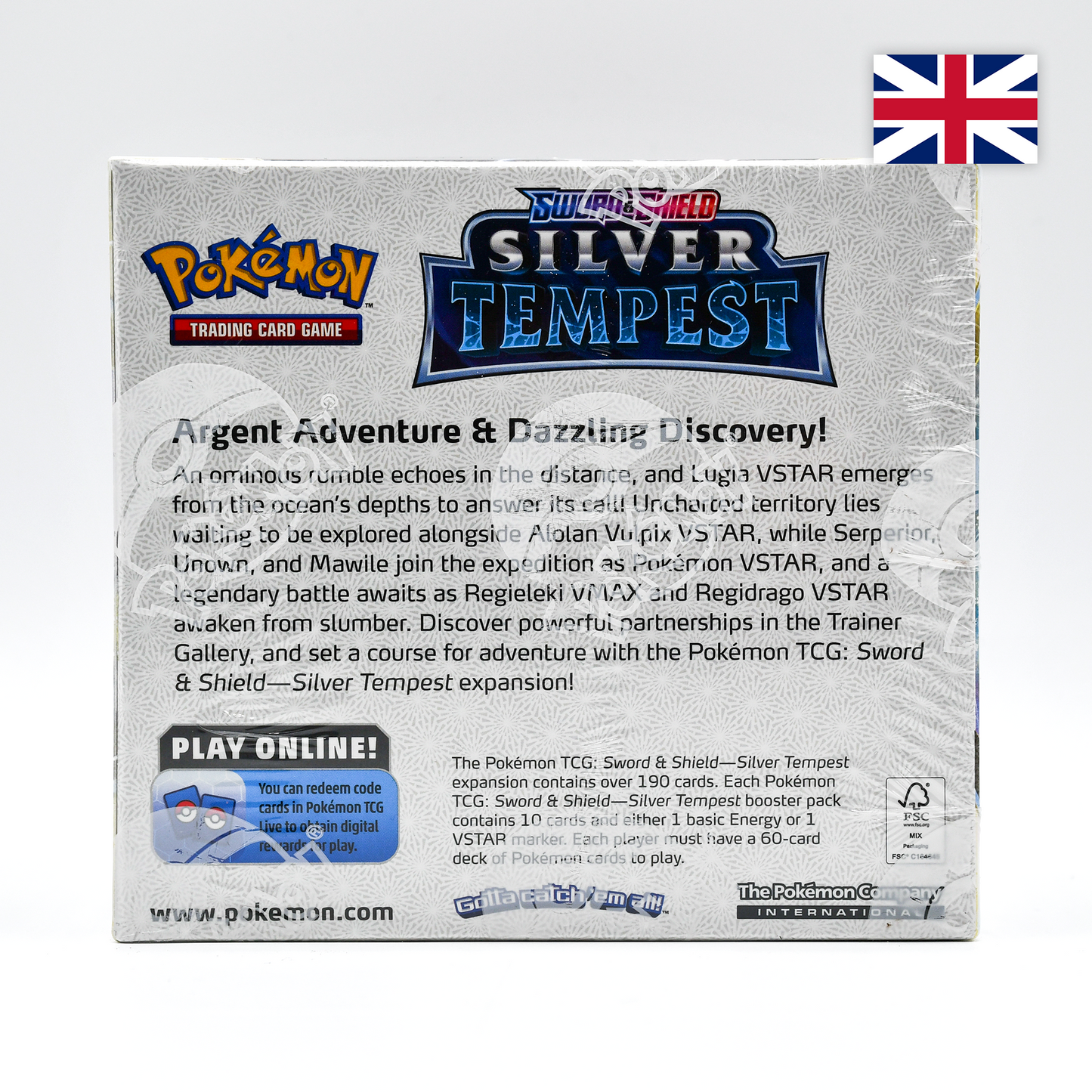 Pokemon Silver Tempest Display (EN)