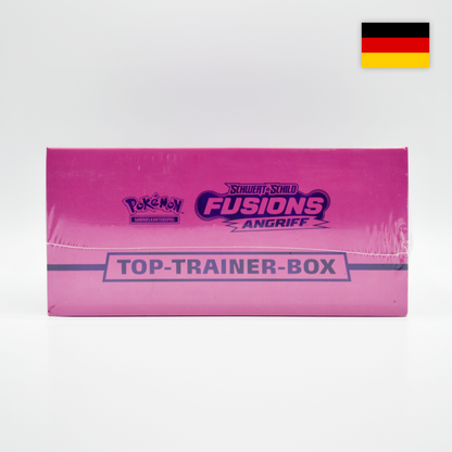 Pokemon Fusions-Angriff Top Trainer Box (Deutsch)