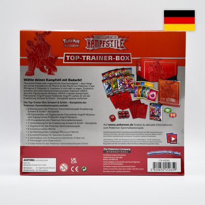 Pokemon Kampfstile Top Trainer Box (Single Strike) (Deutsch)