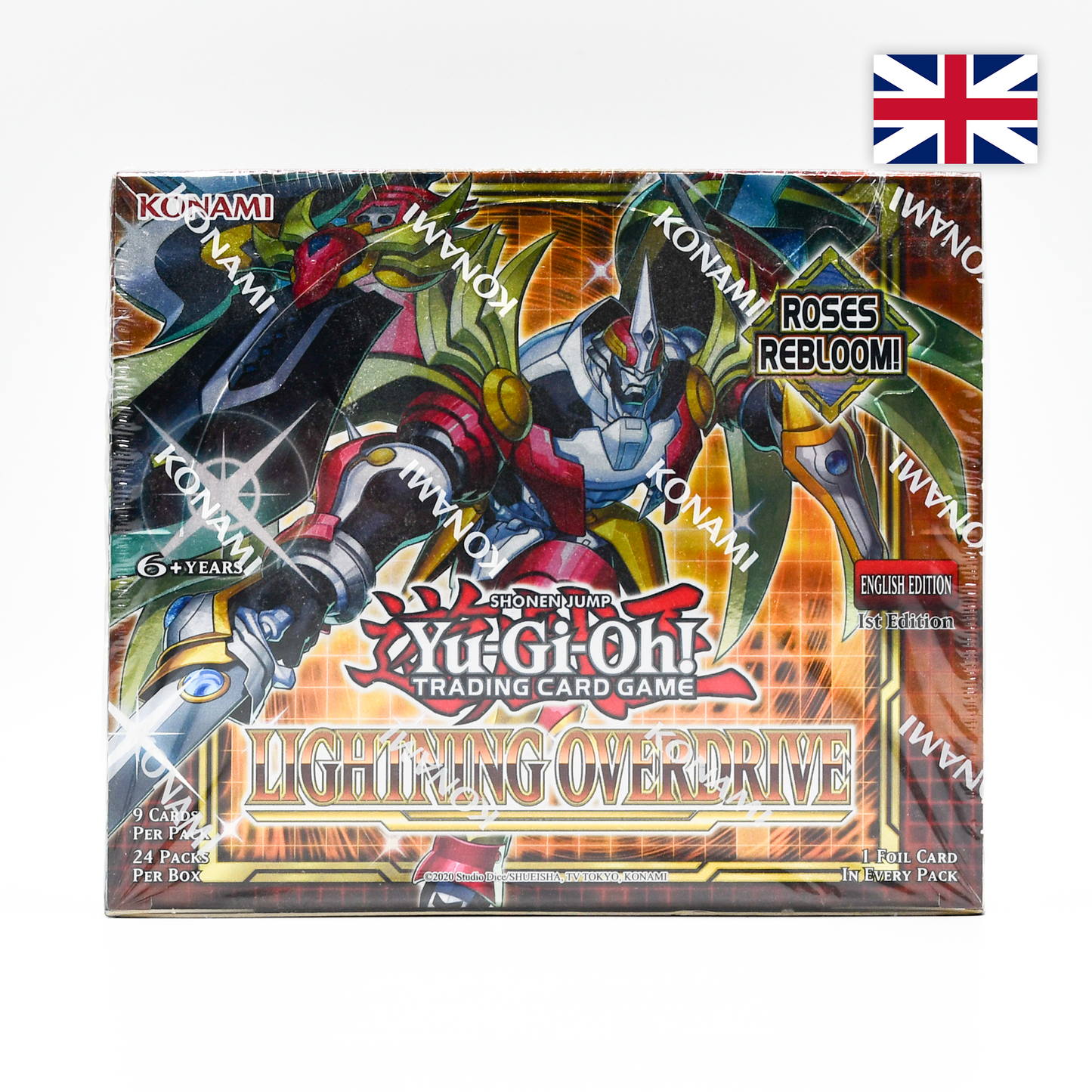 Yu-Gi-Oh! Lightning Overdrive - 1. Edition Display (Englisch)