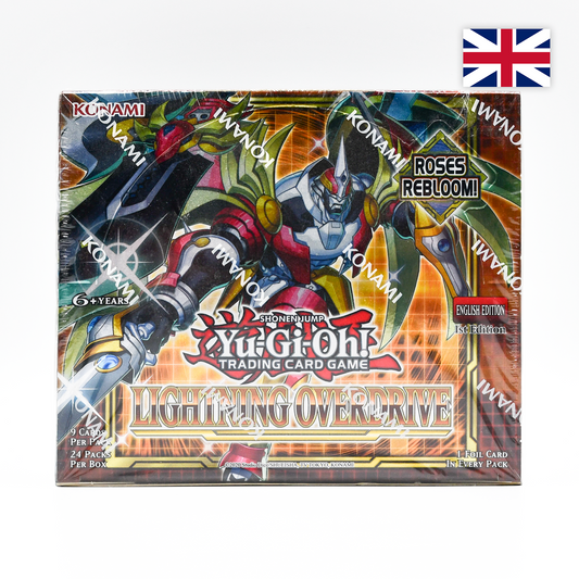 Yu-Gi-Oh! Lightning Overdrive - 1. Edition Display (Englisch)