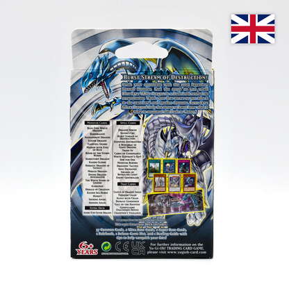 Yu-Gi-Oh! Structure Deck: Saga of Blue-Eyes White Dragon (2022 Reprint) (Englisch)