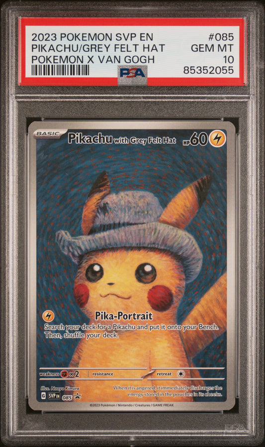 Pokemon Pikachu with Grey Felt Hat (EN)