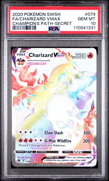 Pokemon Charizard VMAX Rainbow (EN)