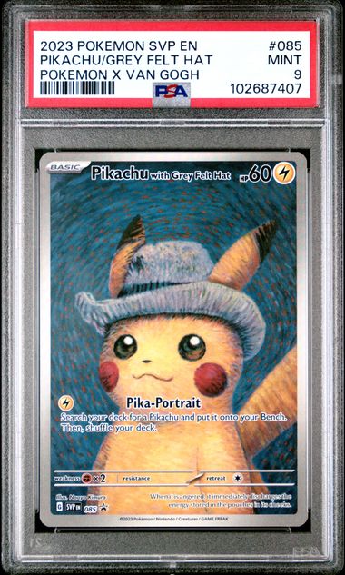 Pokemon Pikachu with Grey Felt Hat Promo (EN)