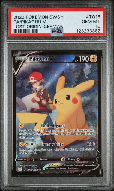 Pokemon Pikachu V – Lost Origin (DE)