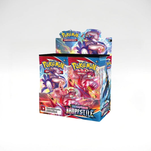 Pokemon - Schwert & Schild Kampstile Display (DE)