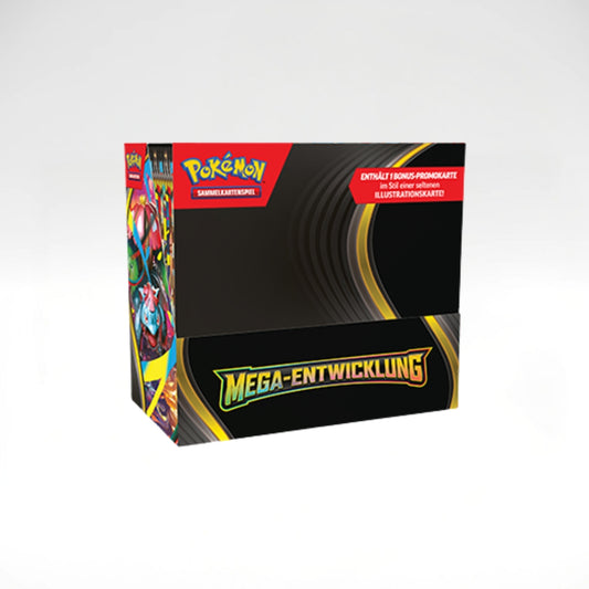 Pokemon Mega-Entwicklung Aufgewertete Boosterpack-Display (DE)