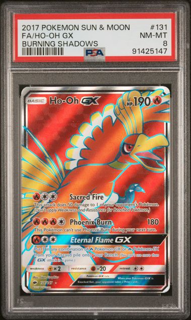Pokemon Ho‑Oh GX – Sun & Moon: Burning Shadows (EN)
