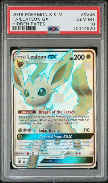 Pokemon Leafeon GX – Hidden Fates (EN)