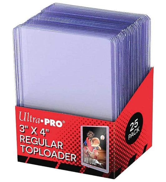 Ultra PRO 3 x 4 Clear Regular Toploader (25stk.)