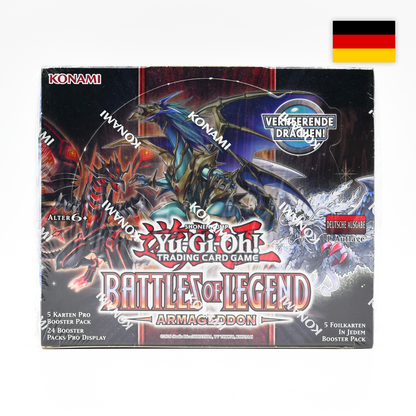 Yu-Gi-Oh! Battle of Legend Armageddon 1.Edition Display (Deutsch)