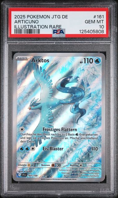 Pokemon Arktos - Illustration Rare (DE)