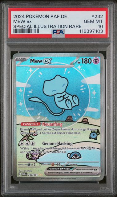 Pokemon Mew ex Paldean Fates - Special Illustration Rare (DE)