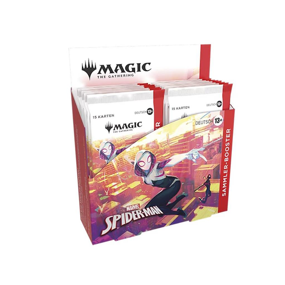Magic: The Gathering - Marvel´s Spider-Man: Collectors Booster Display (Deutsch)