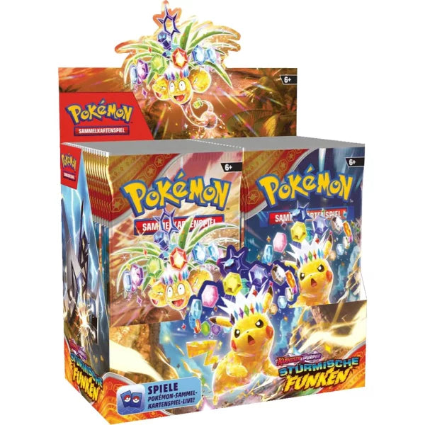 Pokemon Stürmische Funken Display (36 Booster) (Deutsch)