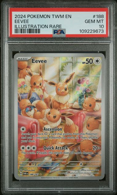 Pokemon Eevee Illustration Rare (EN)