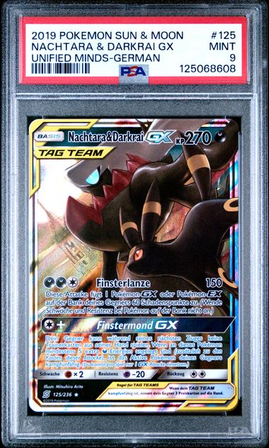 Pokemon Nachtara & Darkrai GX – Unified Minds (DE)