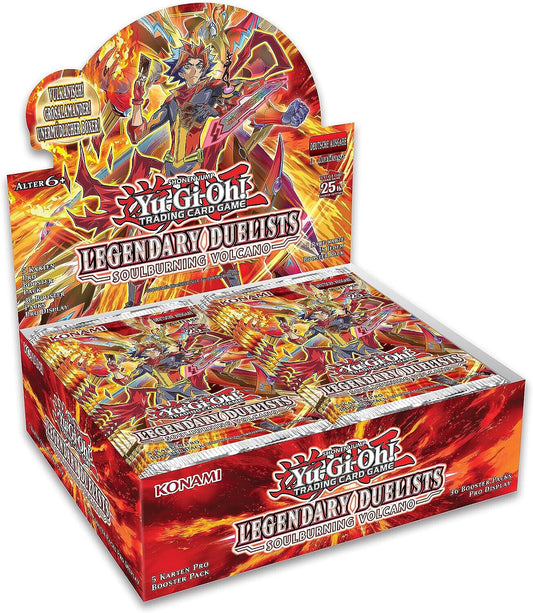 Yu-Gi-Oh! Legendary Duelists: Soulburning Volcano Display (Deutsch)